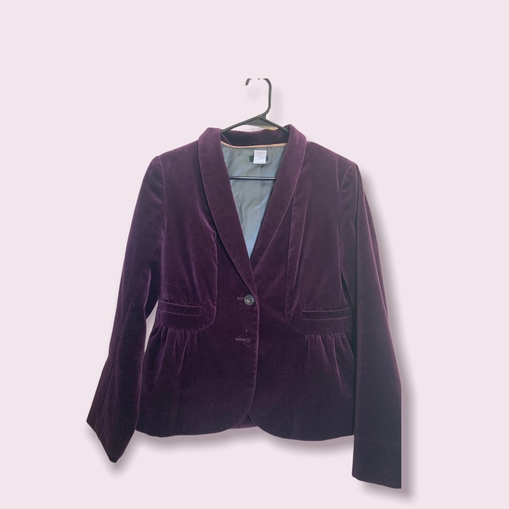 J.Crew Purple Blazer